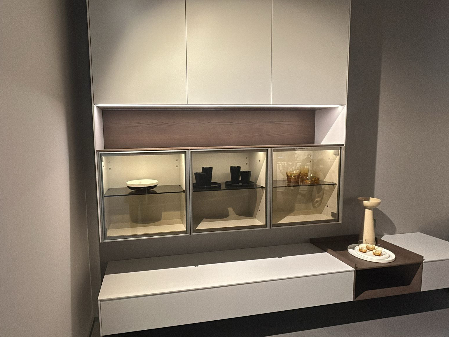 Soggiorno Feeling Home, arredo di design coordinato con cucina Arrital
